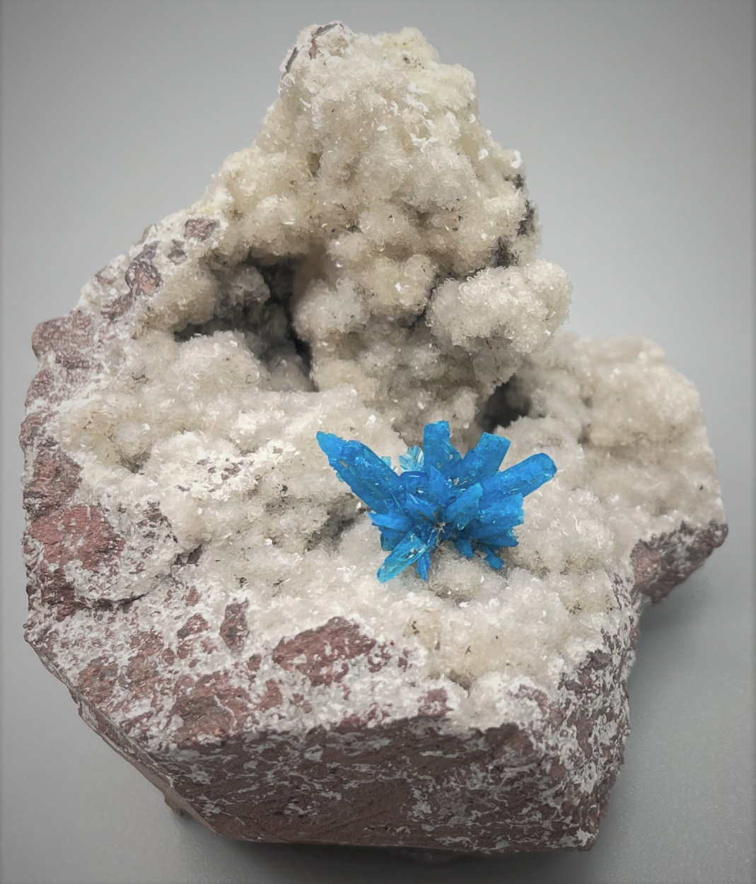 Pentagonite On Heulandite