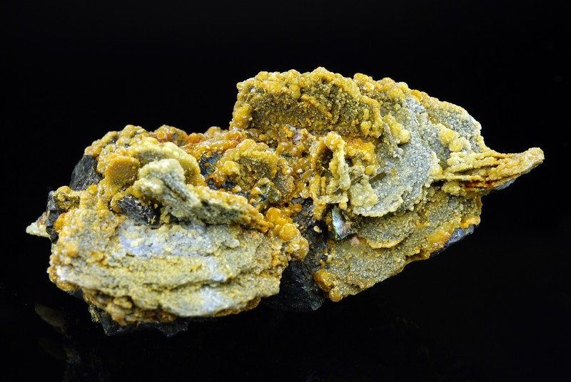 Pyrrhotite On Sphalerite