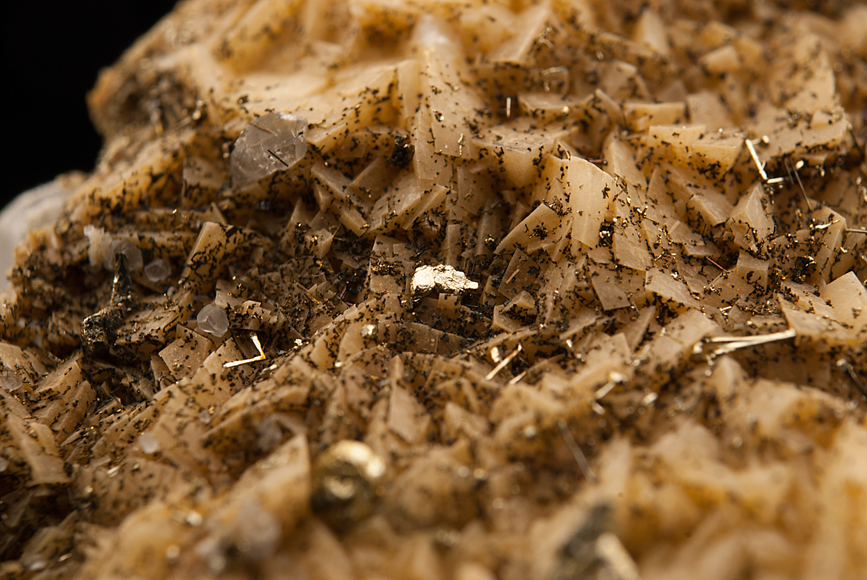 Pyrite On Dolomite