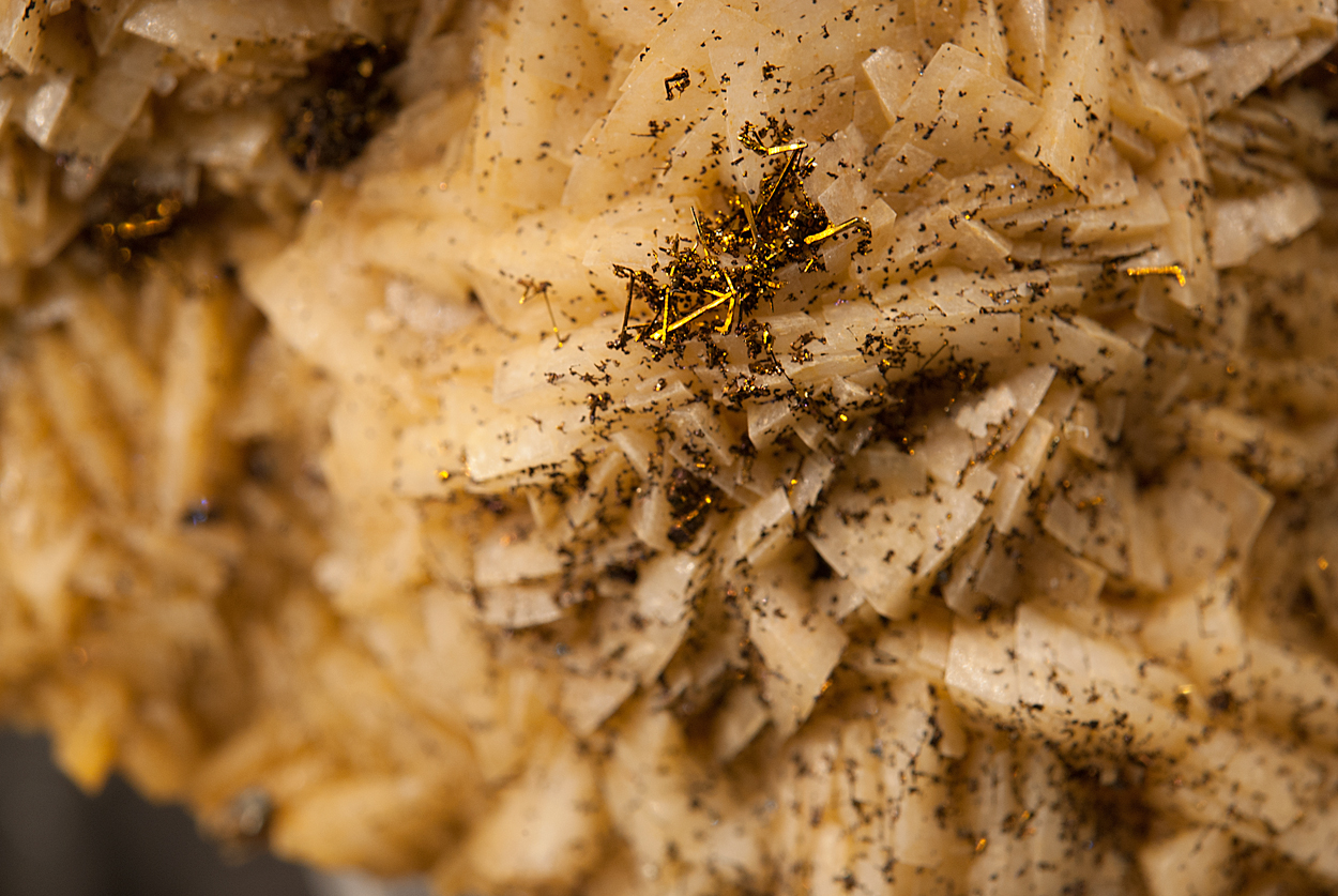 Pyrite On Dolomite