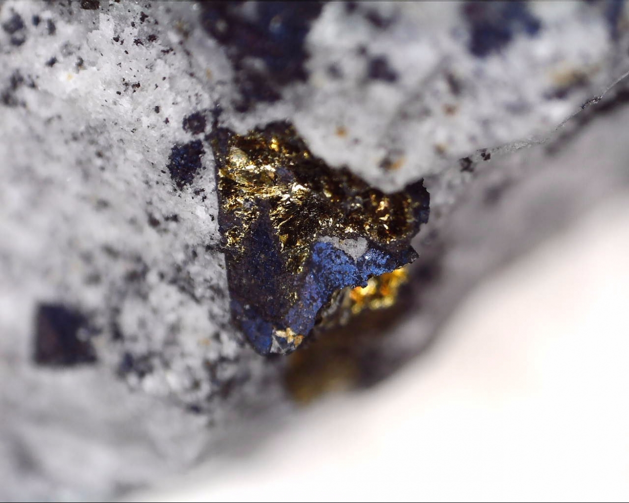 Cervantite & Chalcopyrite