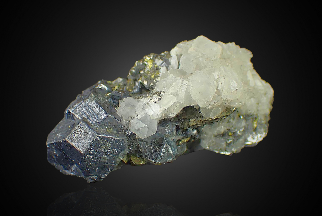 Galena Pyrite & Calcite