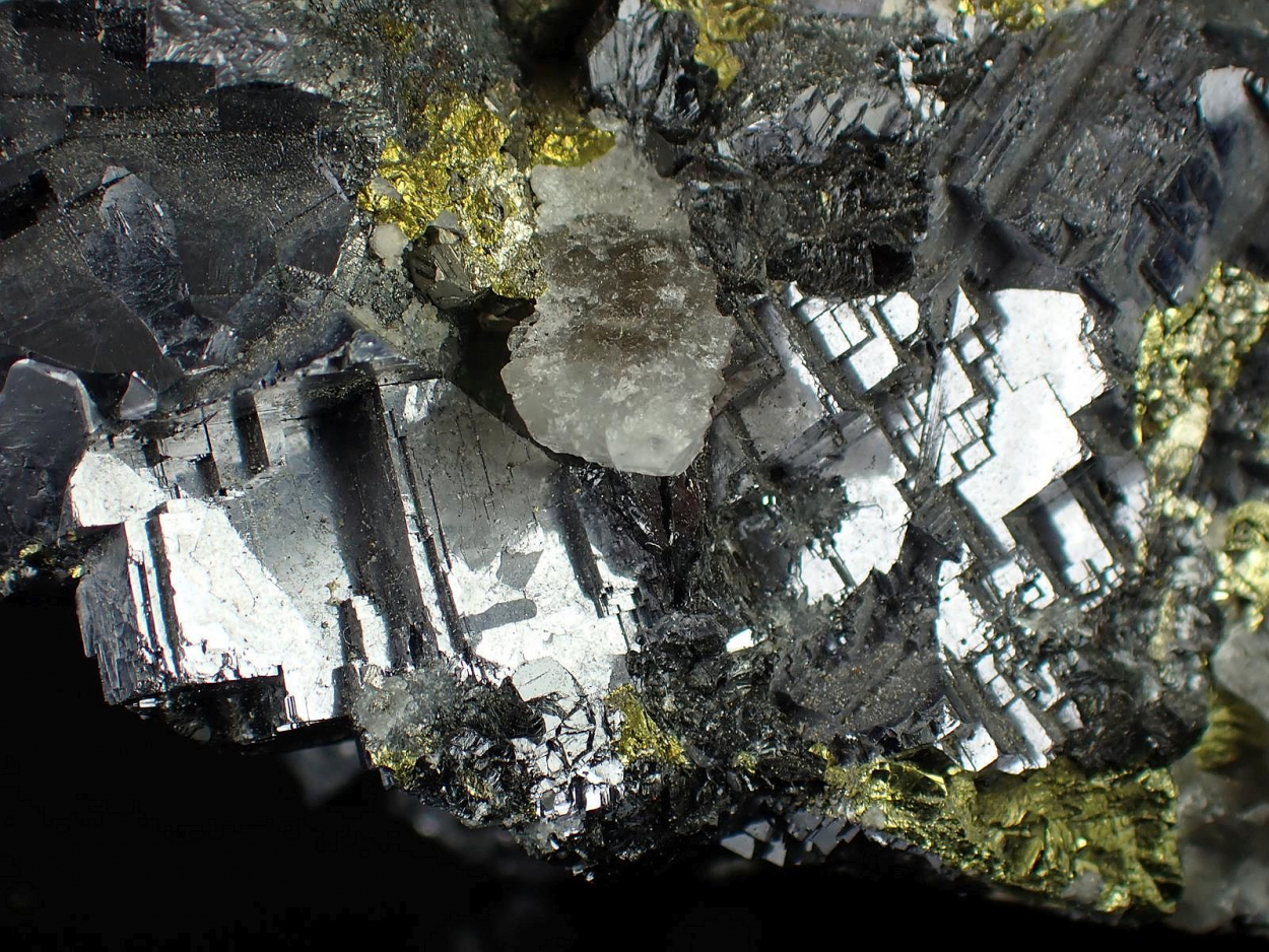 Galena Pyrite & Calcite