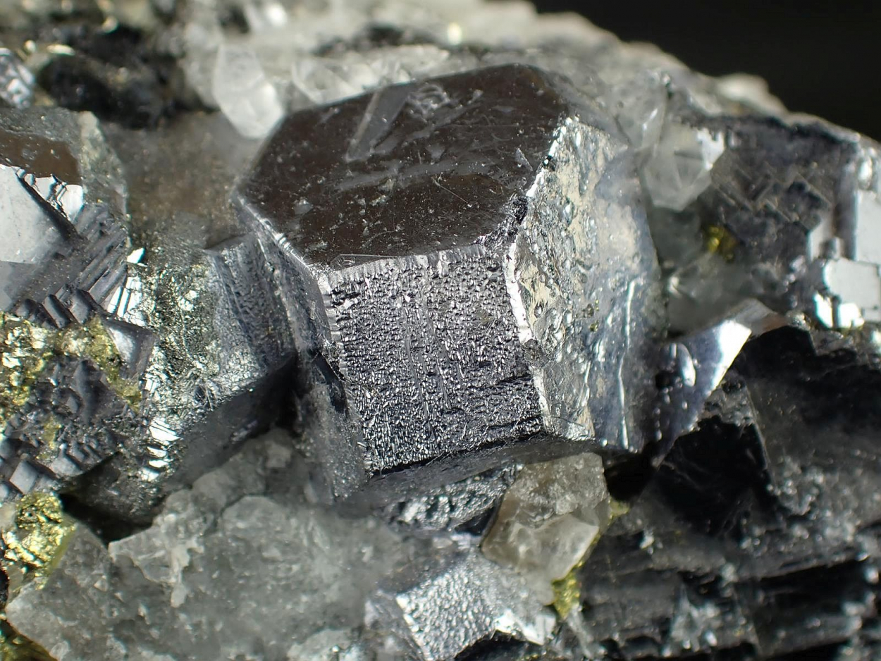 Galena Pyrite & Calcite