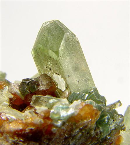 Diopside & Hessonite