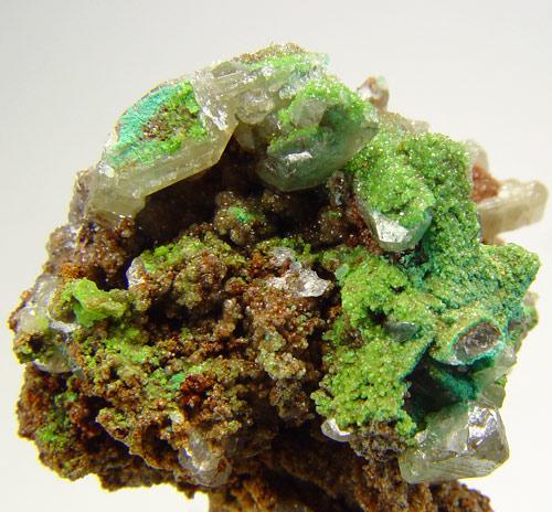 Duftite On Cerussite