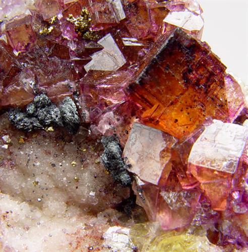 Fluorite & Polybasite