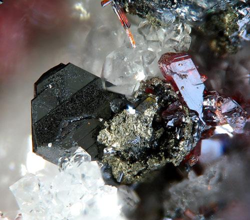 Proustite Xanthoconite & Polybasite