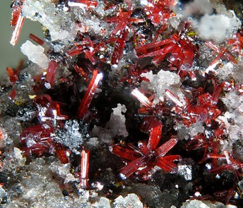 Proustite Xanthoconite & Polybasite