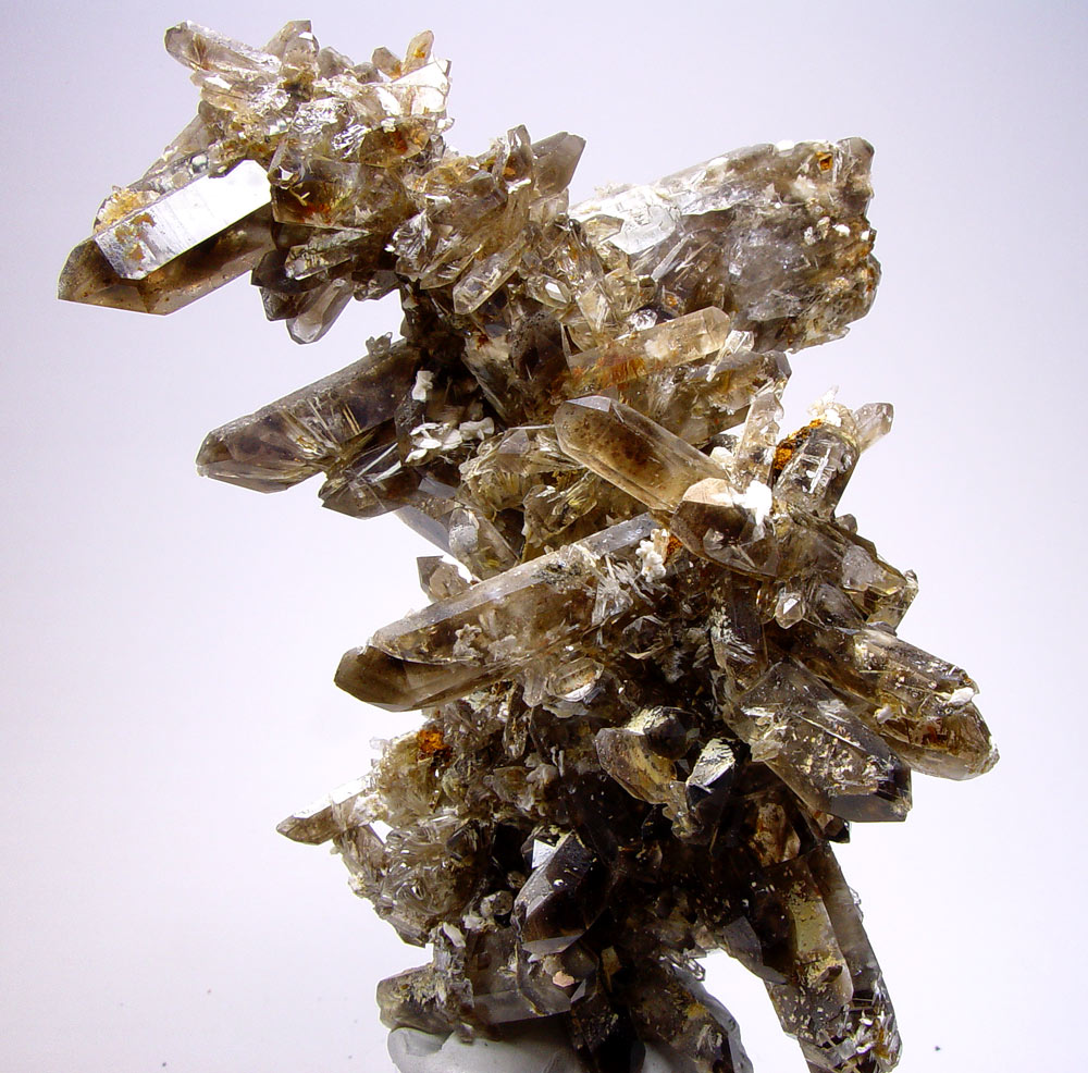 Epididymite In Smoky Quartz