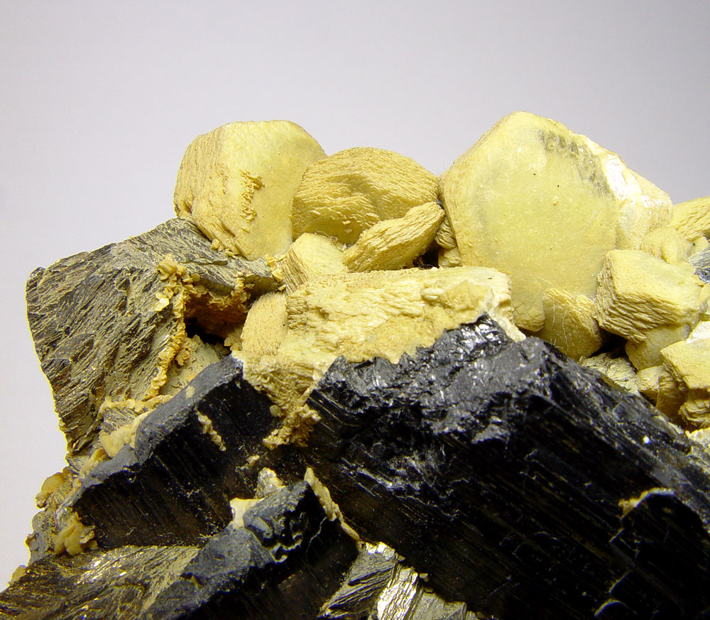 Ferberite & Siderite