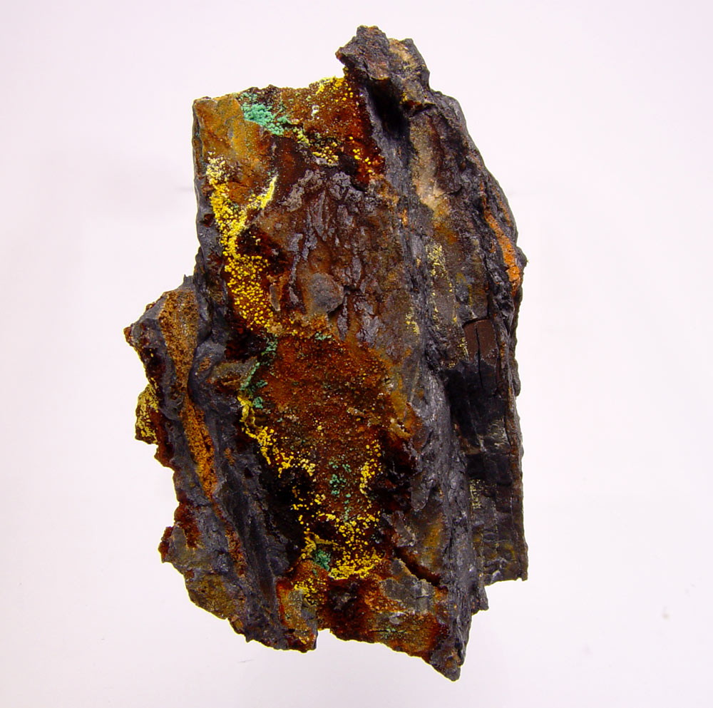 Cacoxenite & Chalcosiderite