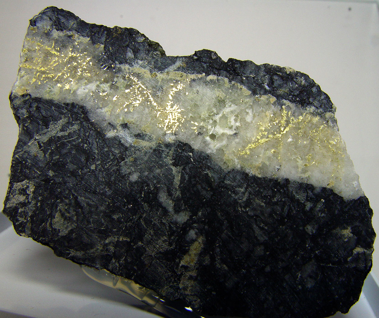 Gold In Quartz