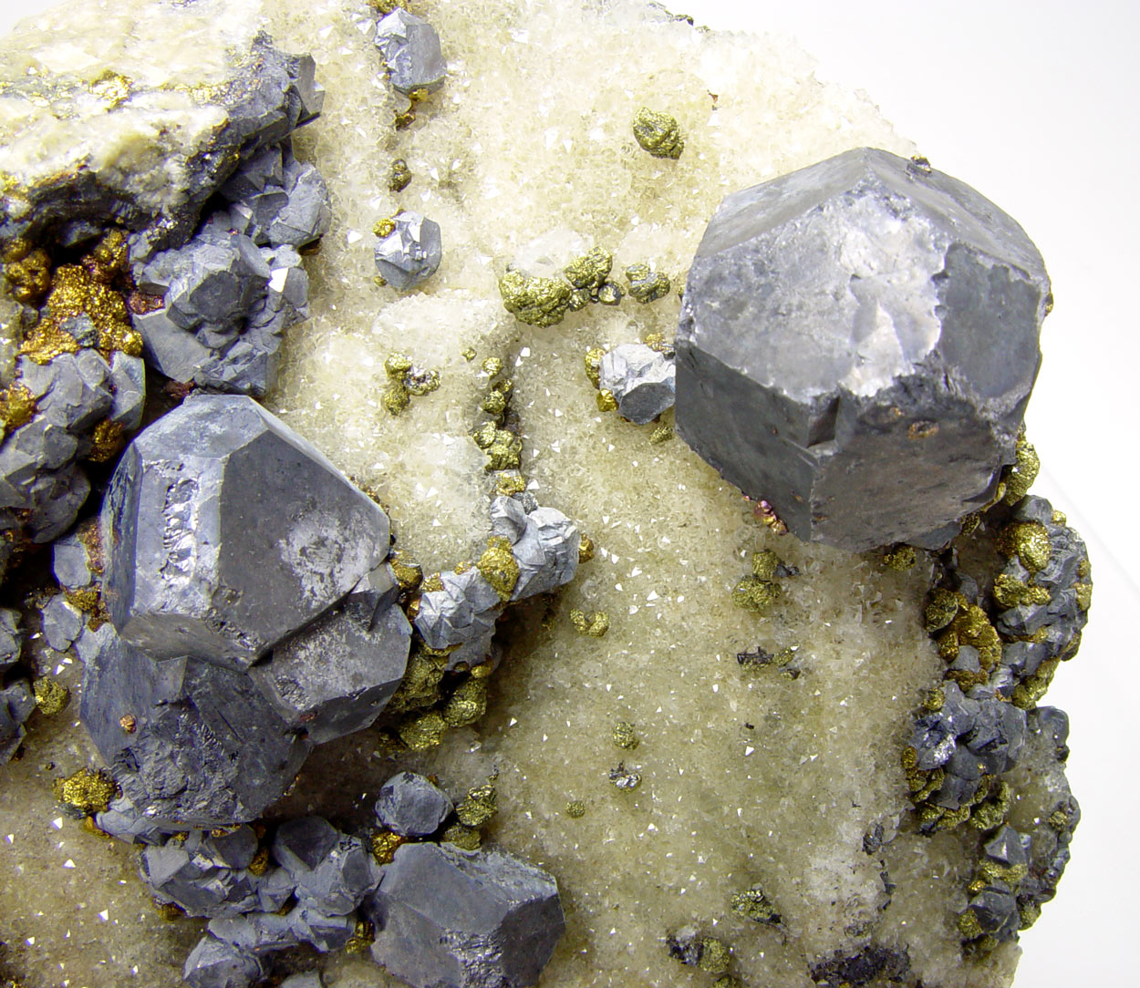 Galena & Chalcopyrite