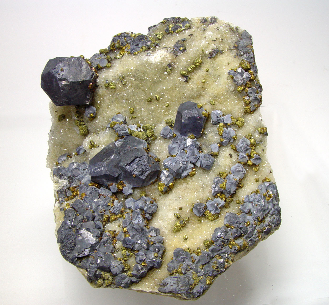 Galena & Chalcopyrite