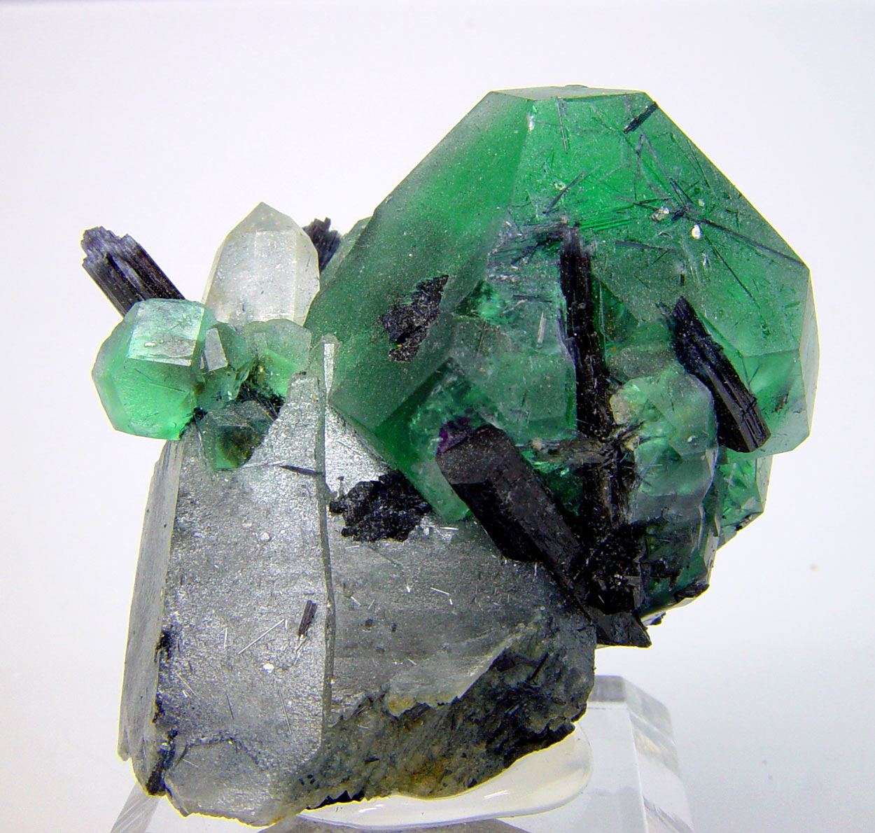 Fluorite & Schorl