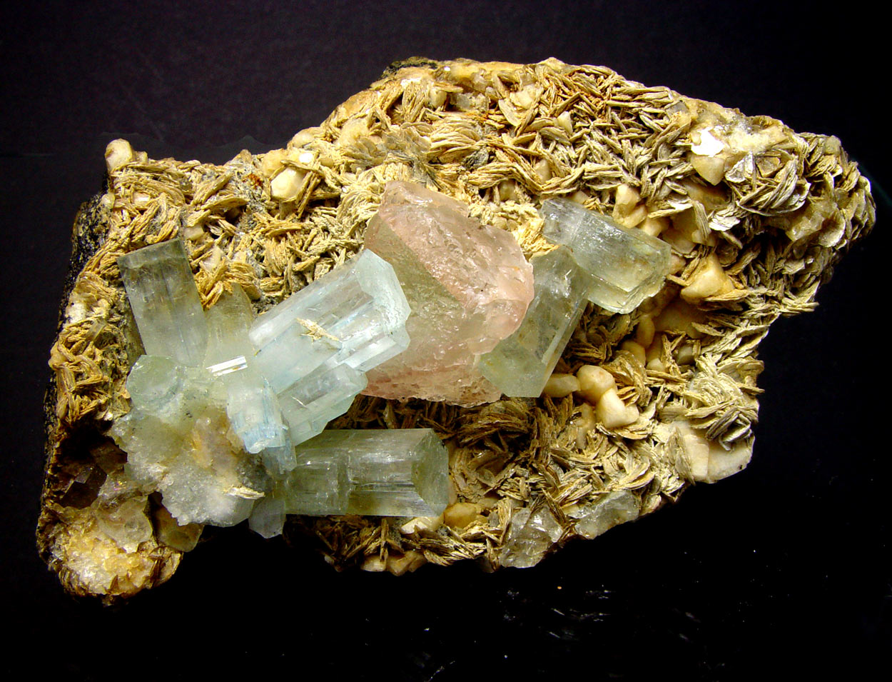 Fluorite & Aquamarine