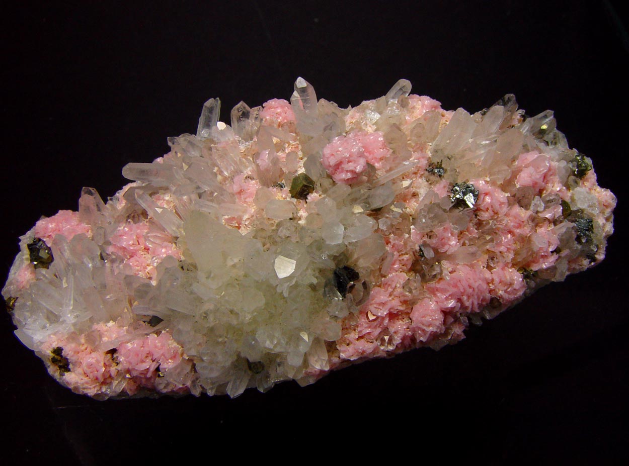 Rhodochrosite & Tetrahedrite