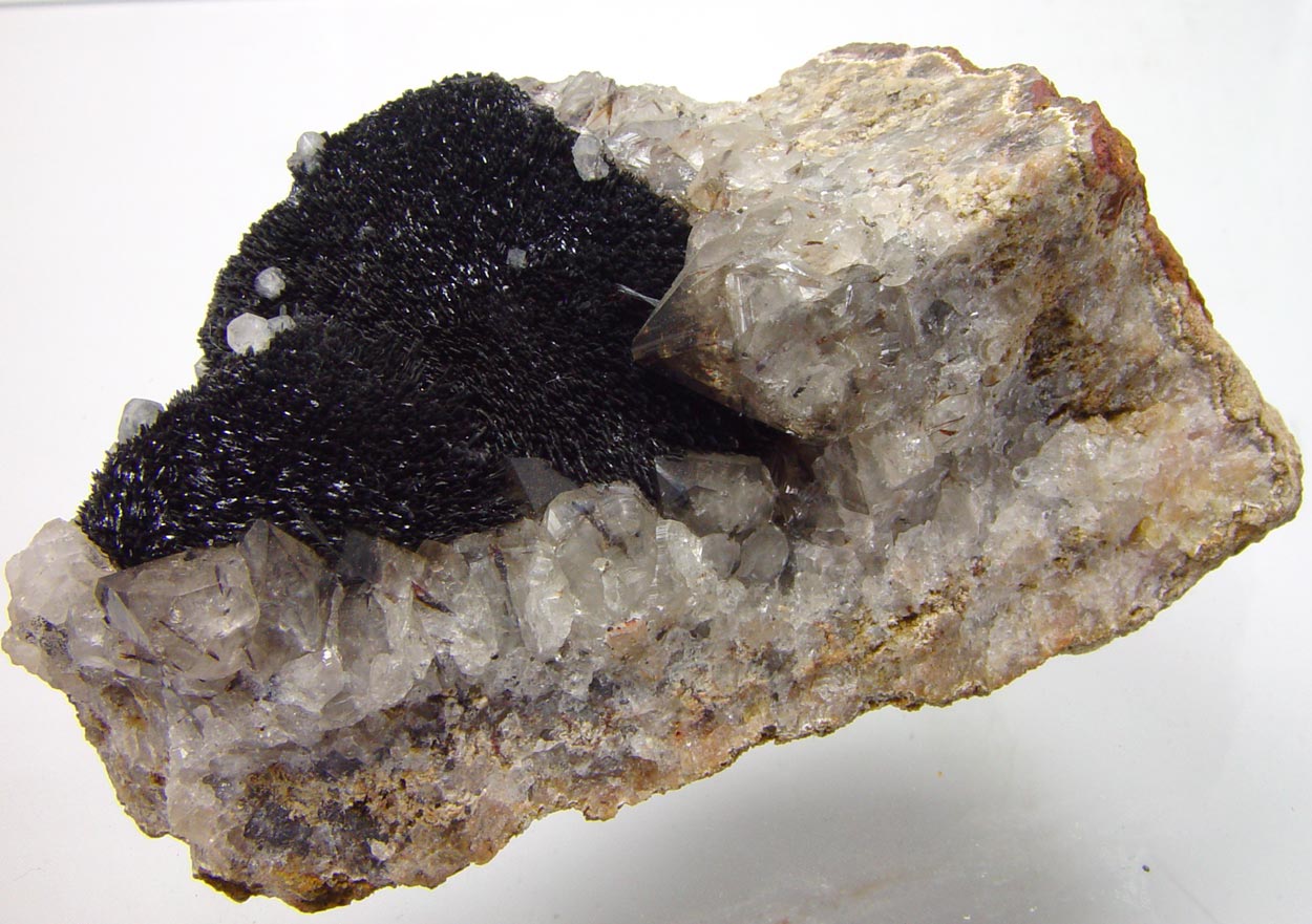 Goethite & Harmotome