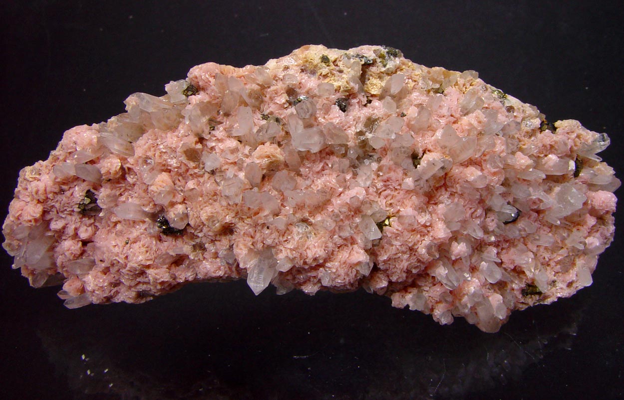 Rhodochrosite & Tetrahedrite