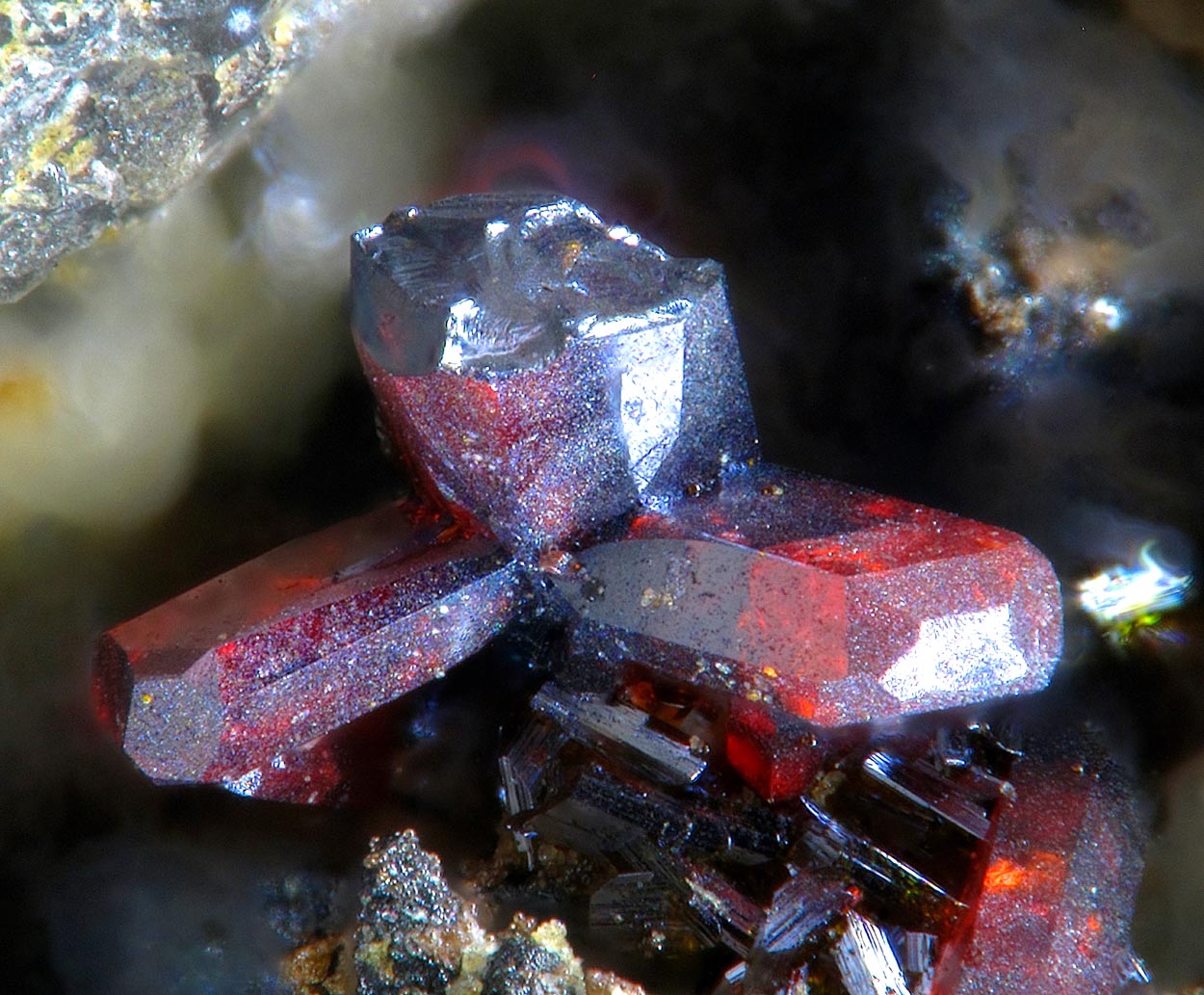 Xanthoconite & Proustite