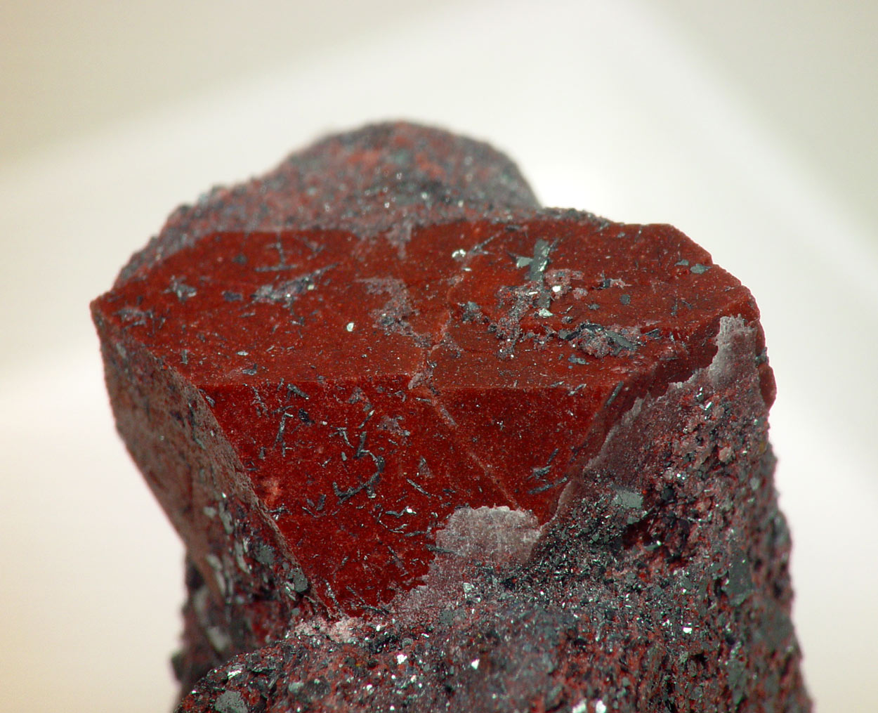 Zunyite & Hematite