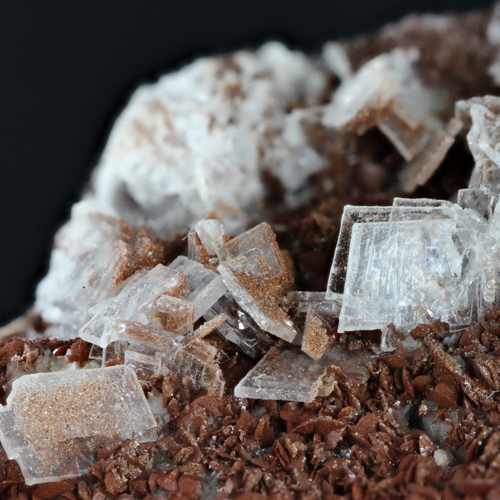 Baryte On Siderite