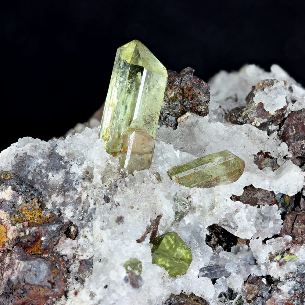 Apatite With Calcite