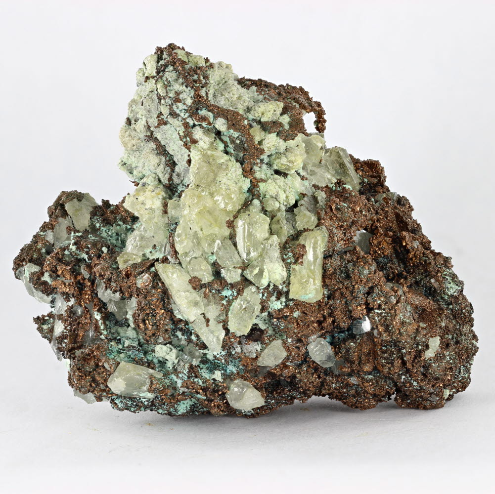 Copper With Calcite