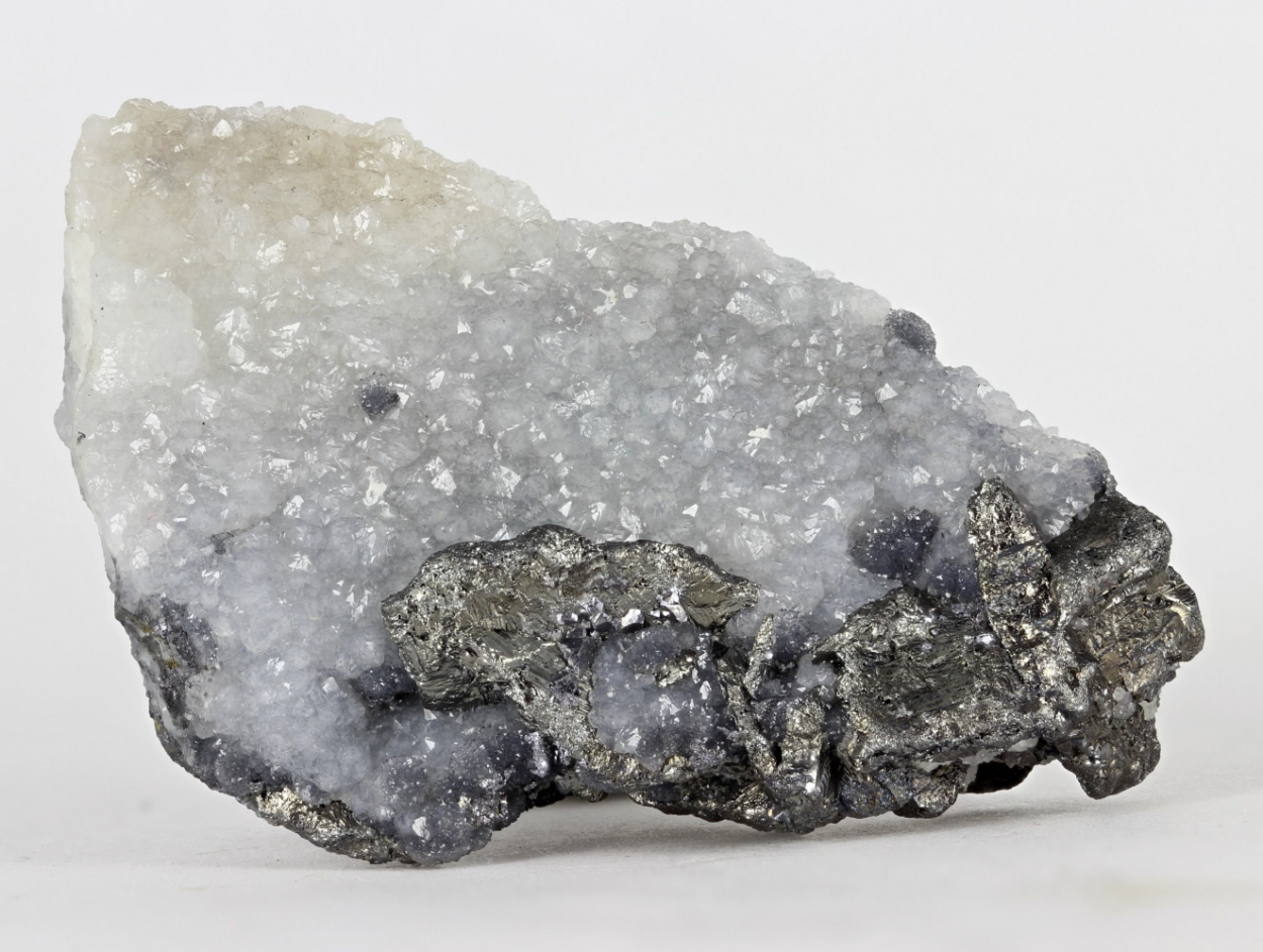 Bournonite With Quartz