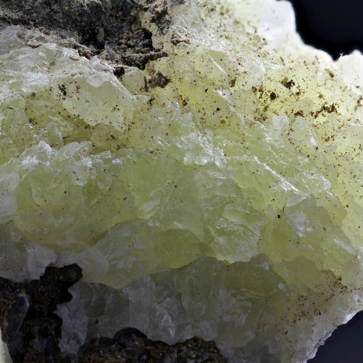 Gaspéite With Aragonite