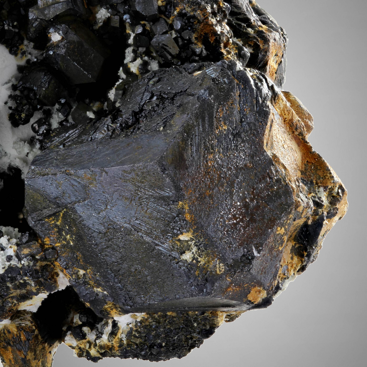 Magnetite With Pyrite