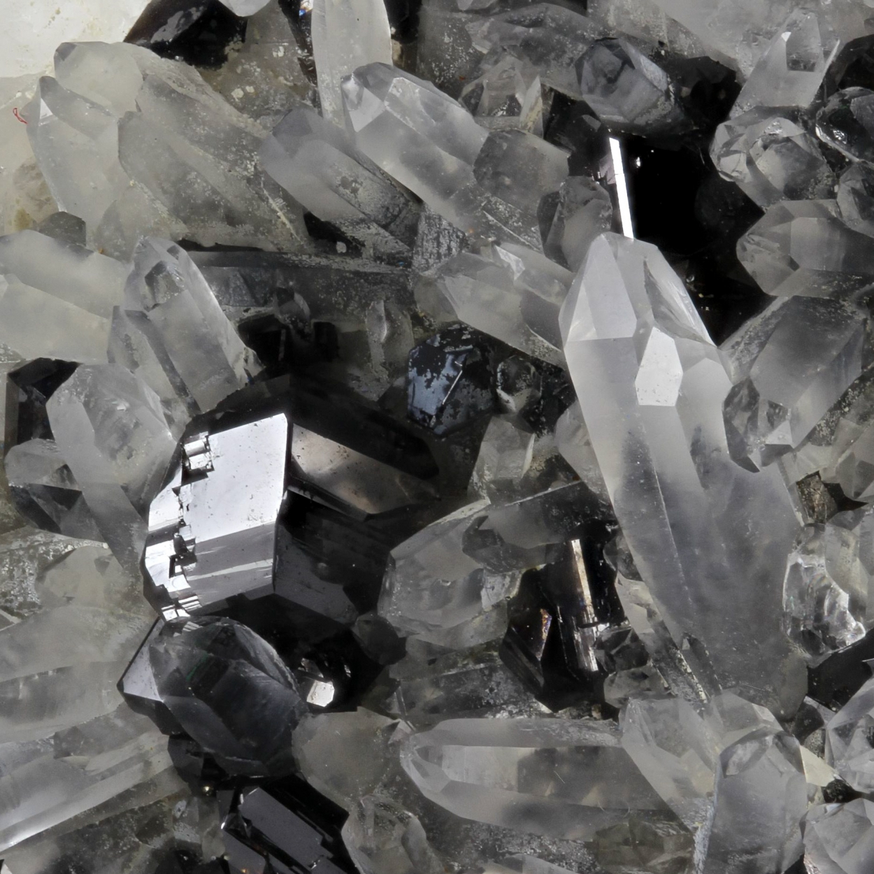 Cassiterite With Quartz