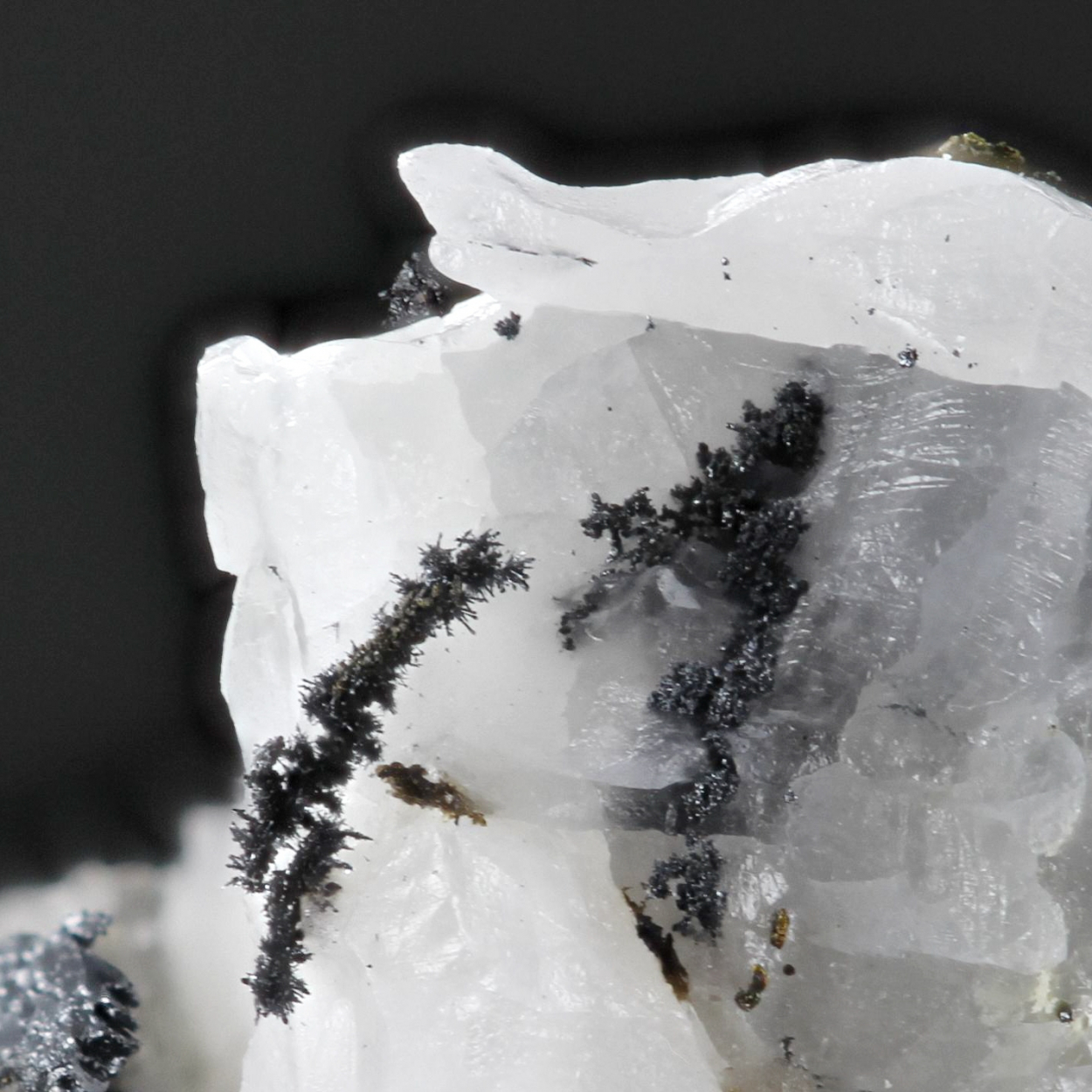 Native Silver With Acanthite