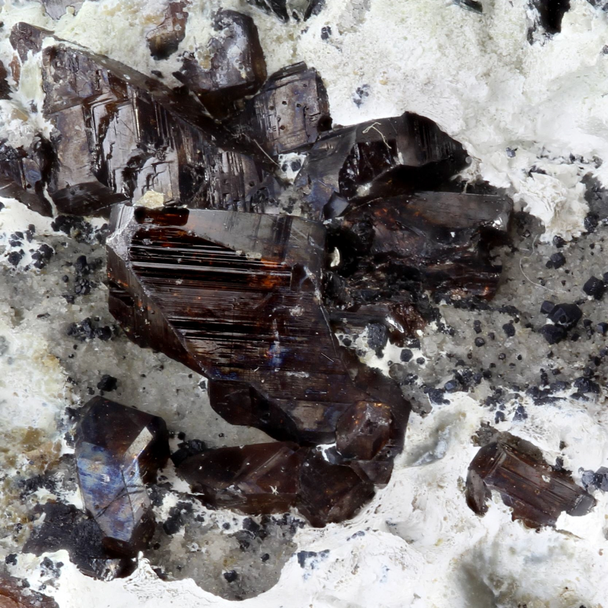 Vesuvianite With Magnetite