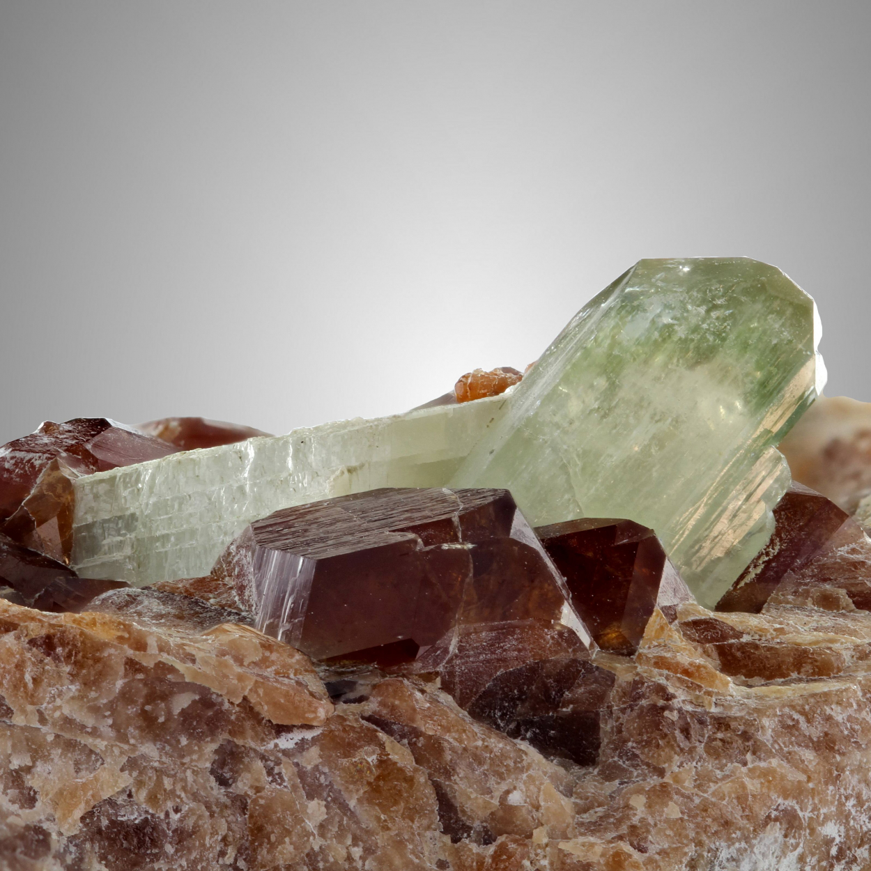 Diopside With Grossular