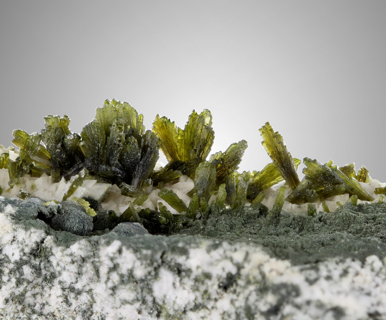 Prehnite With Epidote