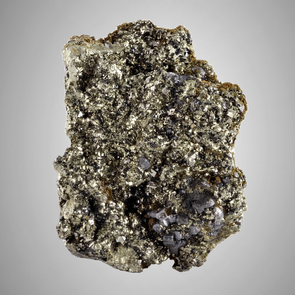 Bournonite With Pyrite