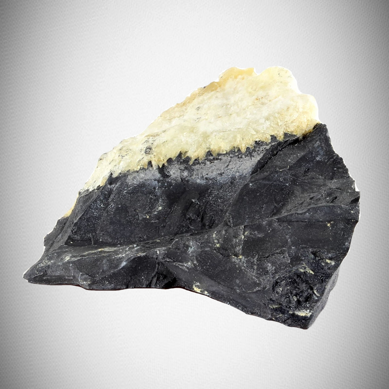 Arsenolite With Native Arsenic
