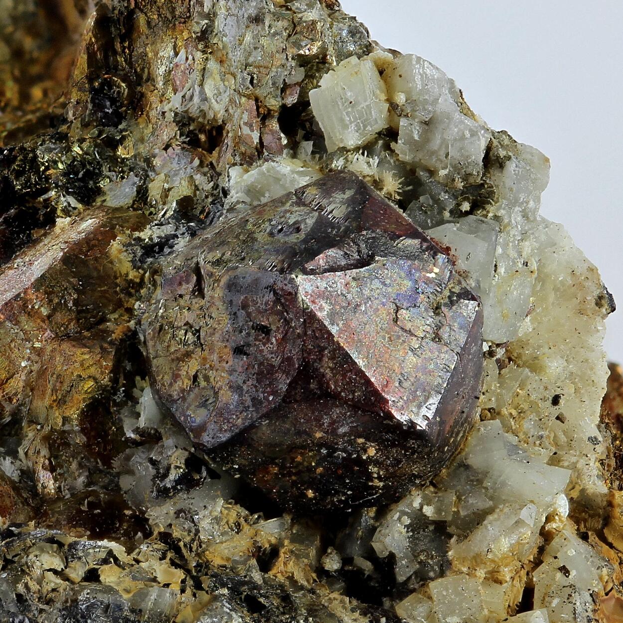 Pyrite With Siderite