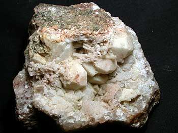 Analcime Calcite & Stilbite