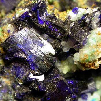 Anglesite & Azurite