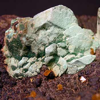 Malachite Psm Azurite & Wulfenite