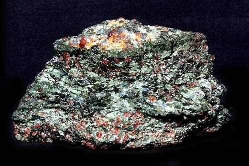 Actinolite & Garnet