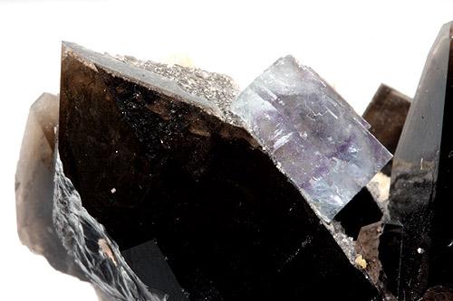 Fluorite & Smoky Quartz