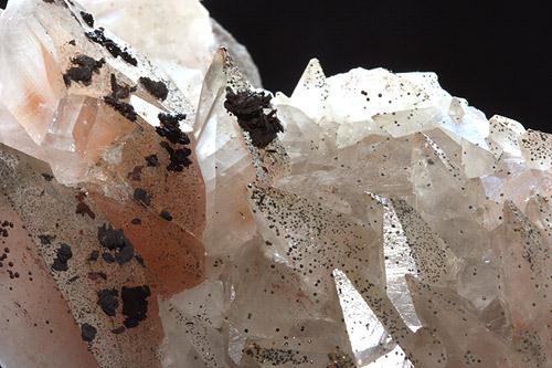 Goethite Psm Baryte On Calcite