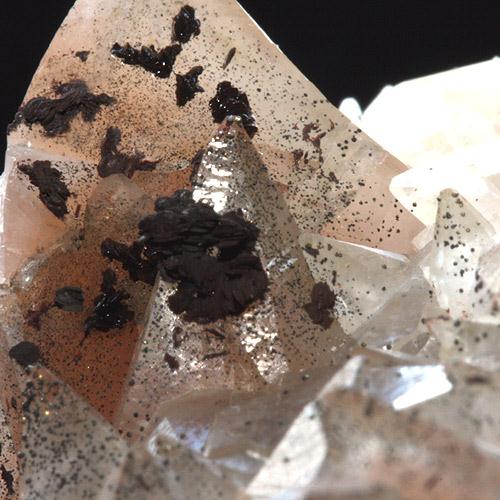 Goethite Psm Baryte On Calcite