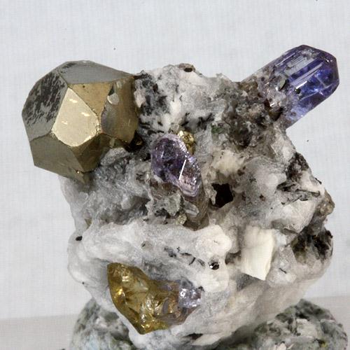 Tanzanite & Pyrite