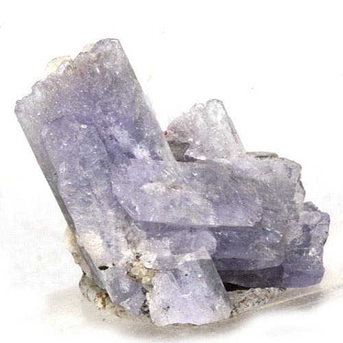 Tanzanite With Laumontite