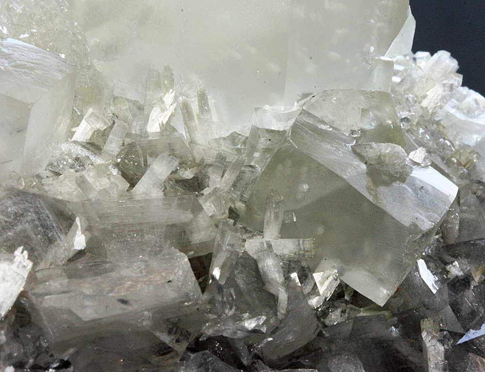 Calcite Mesolite & Fluorapophyllite